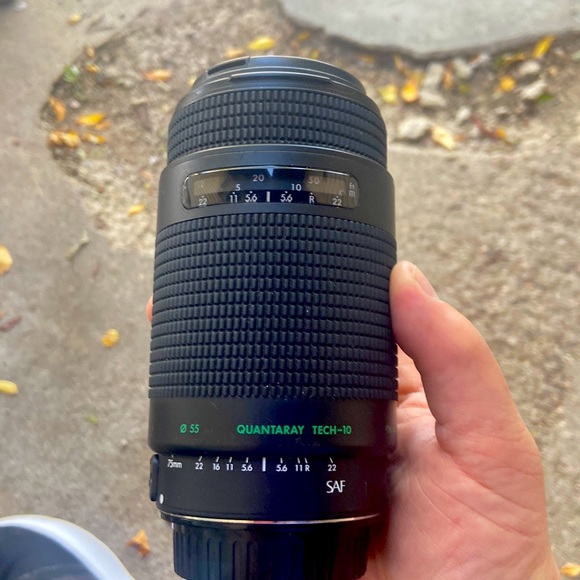 Canon Quantaray 75-300 MM F4-5.6 Black AF Tech